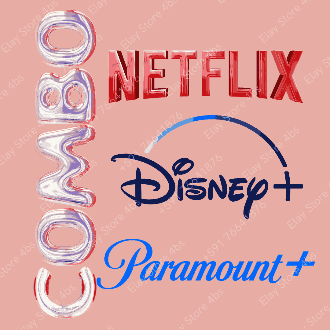 COMBITO:NETFLIX‶GENERICA”+DISNEY+PARAMOUNT 1 DISPOSITIVO, USO PERSONAL 30 DIAS compras con créditos (entregas al whatsapp +591 76641876)