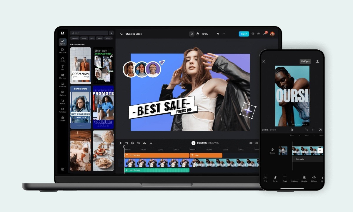 CAPCUT PRO COMPLETA (3dispositivos) 30DIAS-ENTREGAS LA WHATSAPP +591 62079587