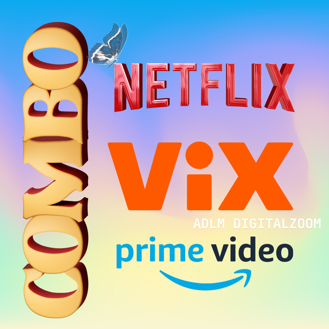 COMBO: NETFLIX ‶GENERICA”+ PRIME VIDEO+VIX PARA 1 DISPOSITIVO, USO PERSONAL 30 DIAS (entregas al whatsapp al +591 62079587)