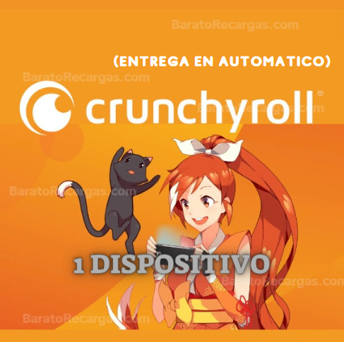 AUTOMATICO CRUNCHYROLL PERFIL 30DIAS PARA REVENDER (compras solo con credito)