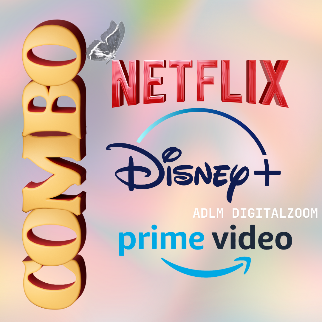 COMBO: NETFLIX ‶GENERICA” +DISNEY+PRIME VIDEO,  PARA USO PERSONAL 30 DIAS (entregas al whatsapp al +591 62079587)